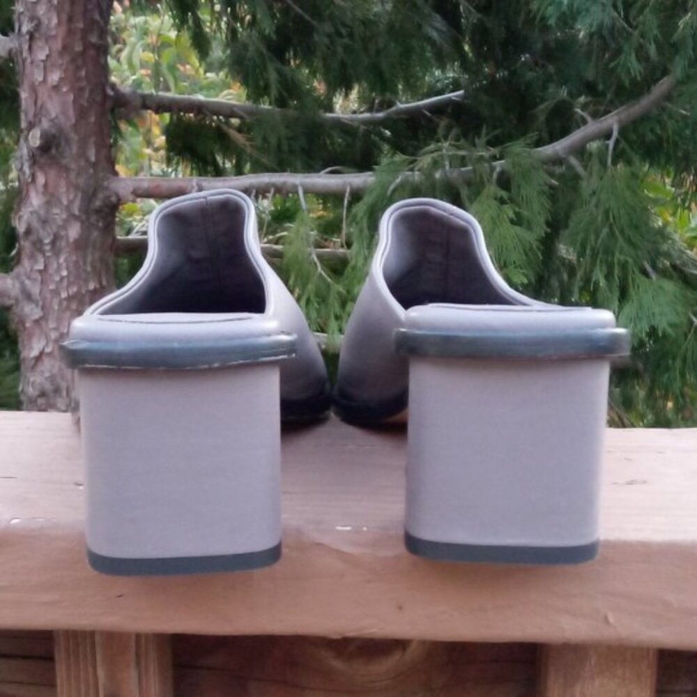 Everlane Day Heel Slip in Chunky Heel Mules sz 9 1/2 NEW - Picture 4 of 12